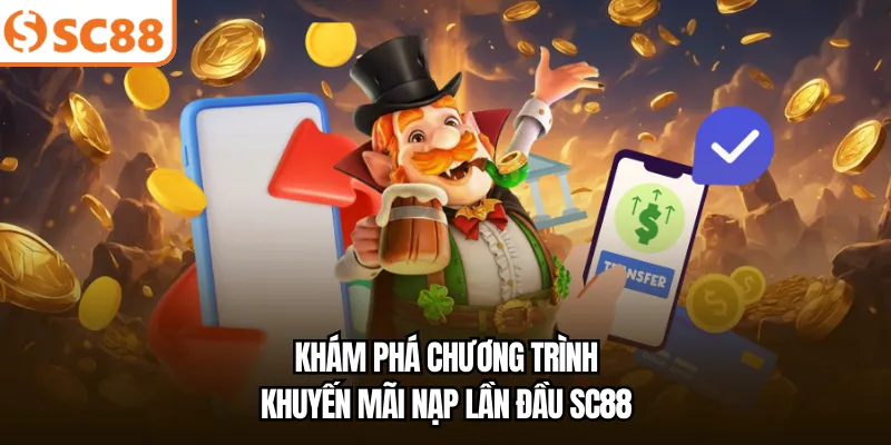 Khám phá chương trình khuyến mãi nạp lần đầu SC88